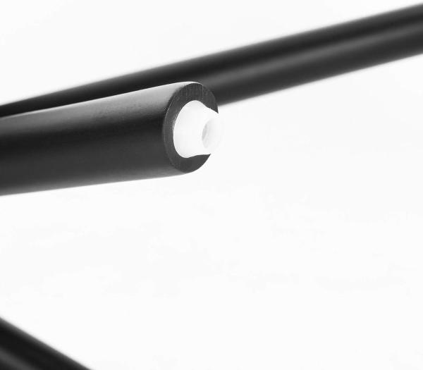 2er-Set Esszimmerstühle aus Stoffbezug Antiklederoptik Angelina dunkelbraun Bild 9