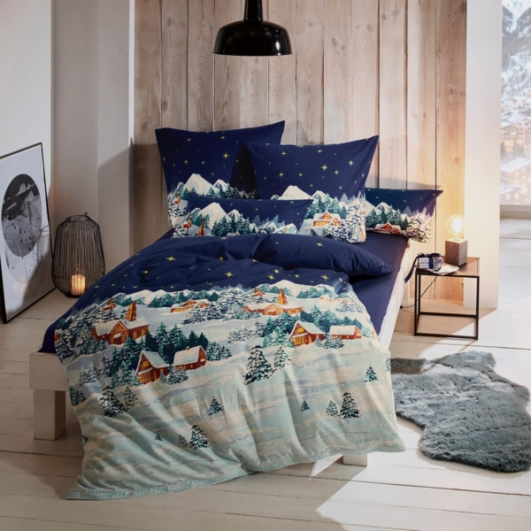 Erwin Müller Bettwäsche Bettwäsche, Biber, Motiv Bild 3