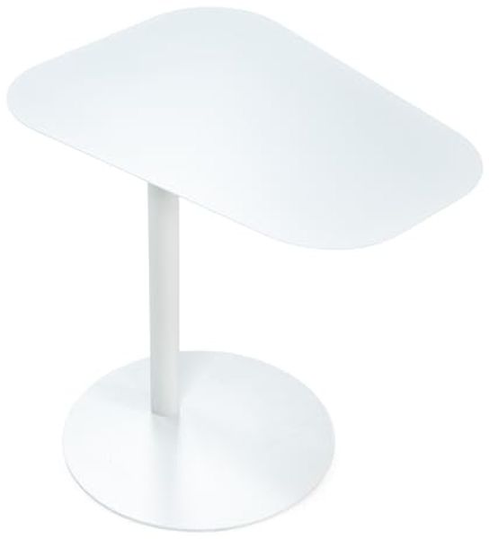 NOORA Side Table - White - Scandinavian White - Height 50 cm