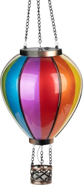 Northpoint LED Gartenleuchte LED Solar Laterne Heißluftballon Windlicht Außenbereich Garten