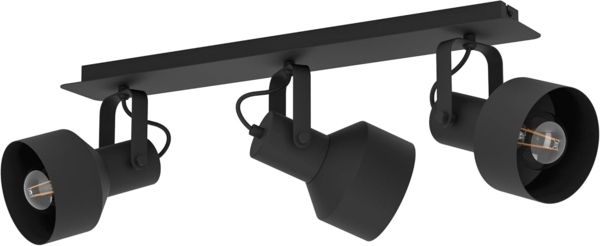 Eglo 99519 Spotleuchte CASIBARE E27 3X28W schwarz L:57,5cm B:18cm H:17,5cm dimmbar