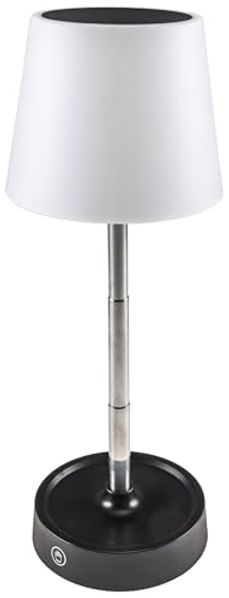LED Akku Tischleuchte 29cm, dimmbar 115-290mm ausziehbar, Warmweiß