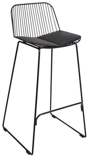 Set mit 2 Barstühlen PENSACOLA Metall Schwarz
