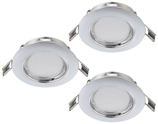 Eglo 94236 GU10 LED Einbauleuchte PENETO chrom max. 3X3W