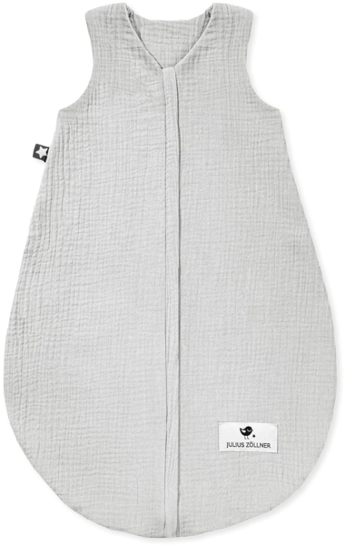 Julius Zöllner Baby Sommerschlafsack Musselin grau 70 cm