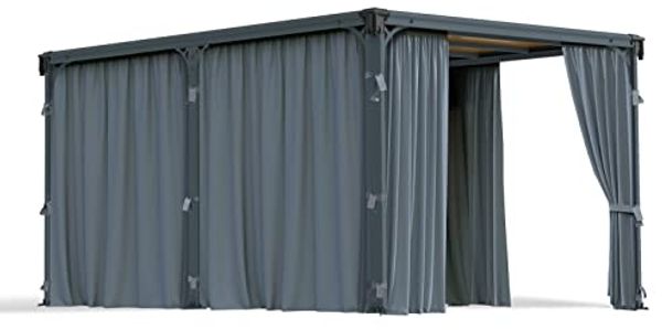 Palram - Canopia Polyester Vorhänge für Pavillon