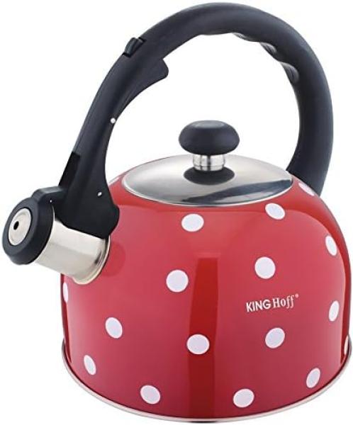 Kinghoff Kinghoff Polka-Dot emaillierter Wasserkocher 2,0l KH1048 Bild 1