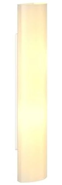 Lindby Wandleuchte Ophelia, Glas Weiß IP20, 2 x 10 W LED