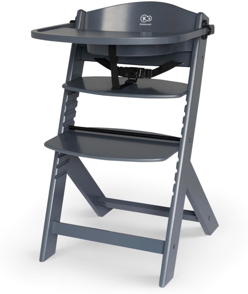 Kinderkraft 'Enock' Hochstuhl, Grey - Grau