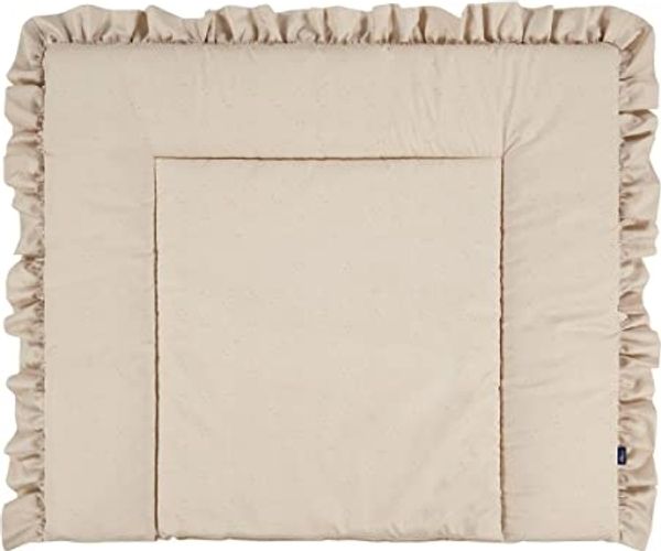 ALVI Wickelauflage woven Volant Starfant, 70x85 cm, Beige