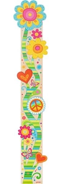 goki Messlatte Floranella, bunt (Set, 1-tlg, 1), Skala von 80 - 140 cm