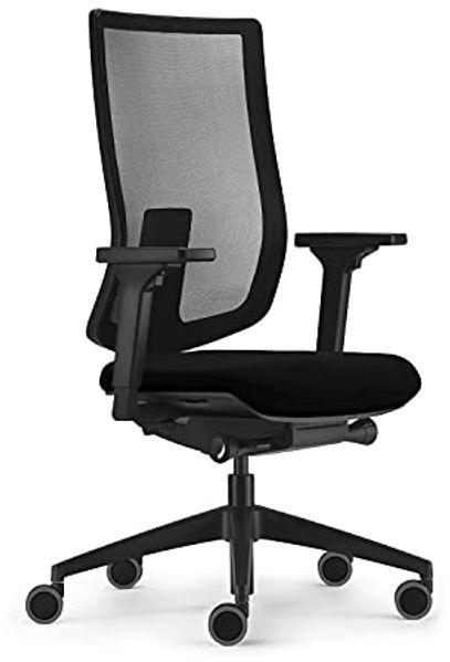 Sedus, se:do PRO Light 2, ergonomischer Bürostuhl, Netzmembran, schwarz, höhenverstellbar