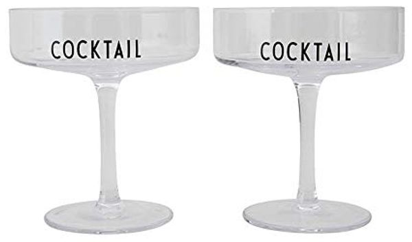 Design Letters Cocktail Glas Set