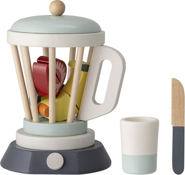 Spiel-Mixer SMOOTHIE 6-teilig aus Holz