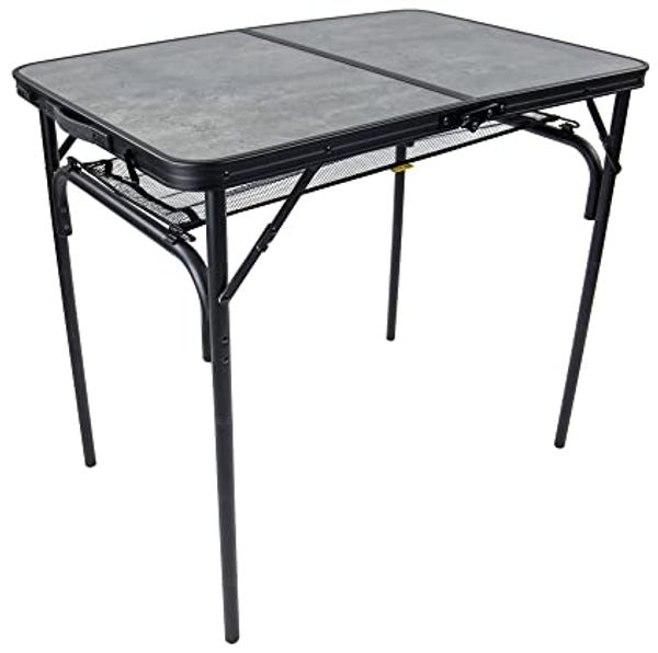 Bo-Camp Northgate Tisch, Aluminium, Grau, 90x60 cm