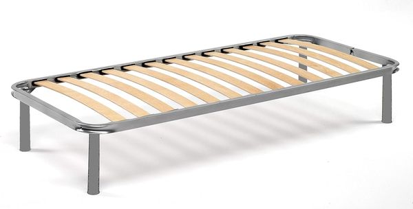 Talamo Italia - Einzelbettbasis Manila, Orthopädische Basis aus Birkensperrholz mit 13 Latten, 100% Made in Italy, Cm 90x180h 34