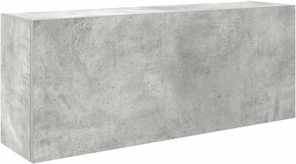 Bad-Wandschrank Betongrau 100x25x40 cm Holzwerkstoff 860106