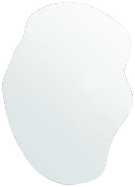 Wandspiegel silber 50x70 cm FALAISE