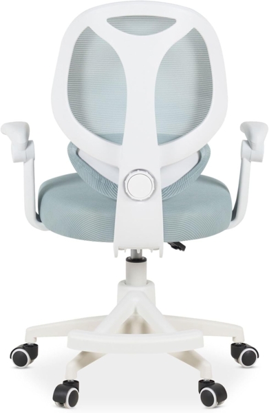 IDIMEX Drehstuhl ISLA, Schreibtischstuhl mit Fußstütze ergonomisch höhenverstellbar Grün Bild 5