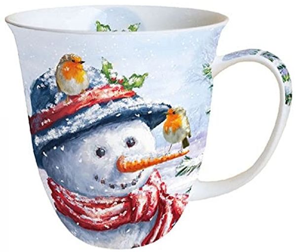 Kaffeebecher Schneemann