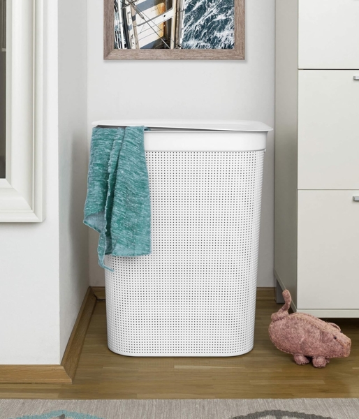 Rotho Wäschekorb 50L BRISEN schwarz Bild 3