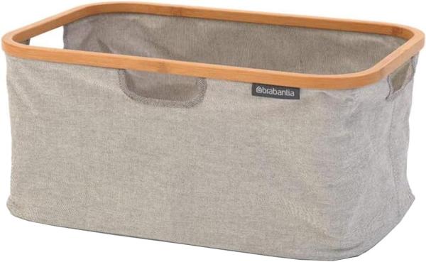 Brabantia Wäschekorb 40L - faltbar (B: 36 cm T: 54 cm H: 26,5 cm) Grey