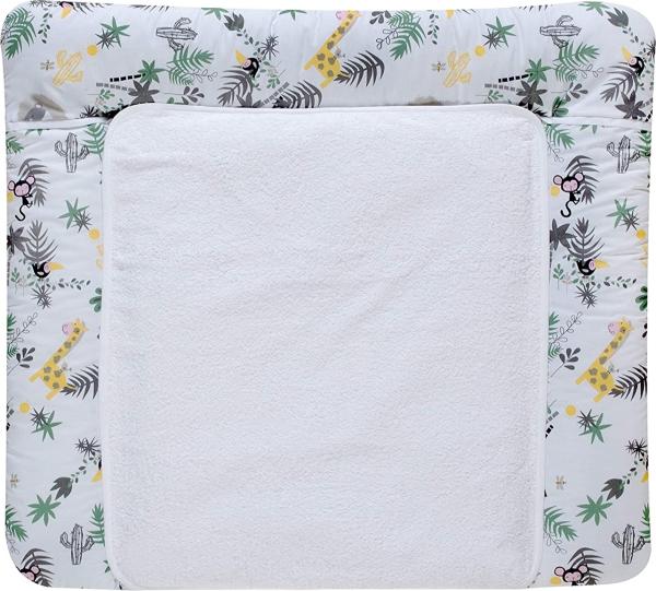 Schardt Wickelauflage 80x75 cm mit Frotteebezug, Jungle