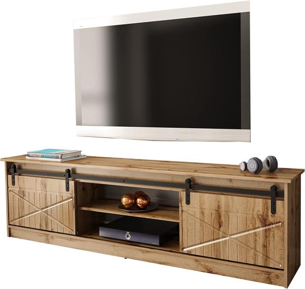 TV-Lowboard Otemna 200 (Farbe: Old Wood)