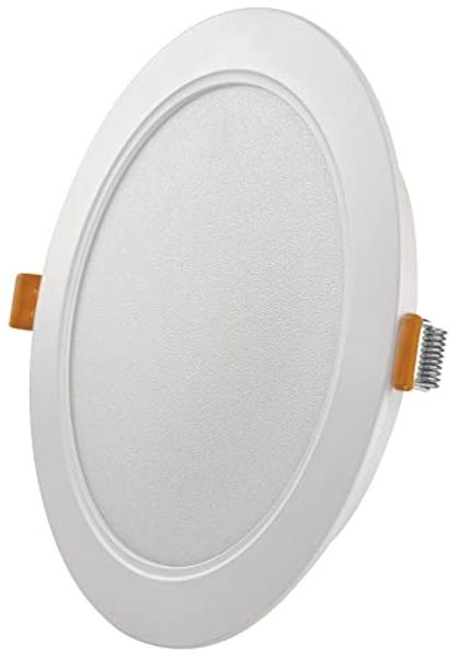 EMOS LED Panel 18 W, runde 1800 lm Deckenleuchte, Einbauleuchte mit Durchmesser 17 cm, Neutralweiß 4000 K, inkl. LED-Treiber, extra flach, Einbautiefe 2,6 cm