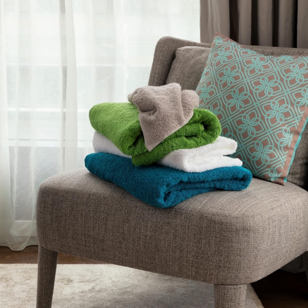 Möve Handtuch Superwuschel, Walkfrottee (1-St), Handtuch mit Bordüre, 100% Premium Cotton Baumwolle, einfarbig, weich Bild 5