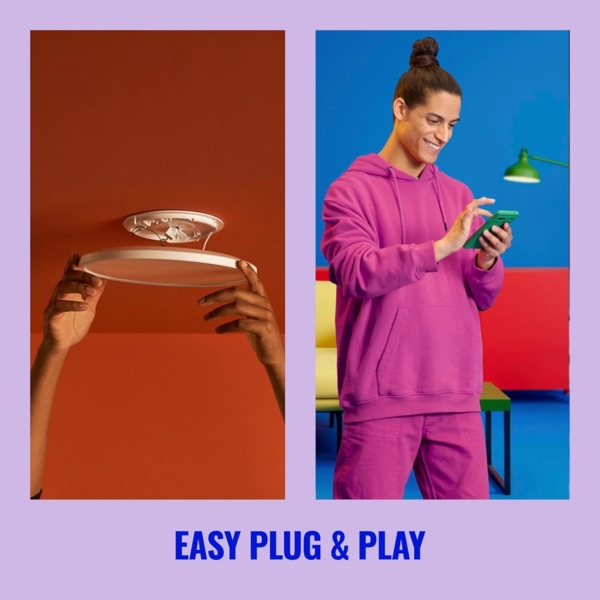 WiZ SuperSlim Deckenlampe 14W Bild 3