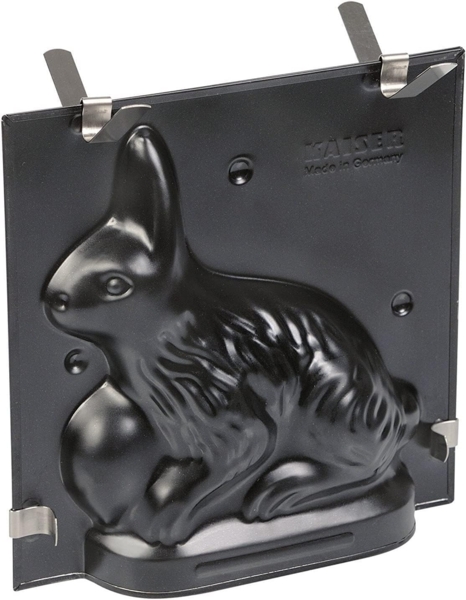 ORIGINAL KAISER 3D Osterhasen Backform 0,5 l - antihaftbeschichet Oster-Backform Hasenform für Ostern Osterbackform