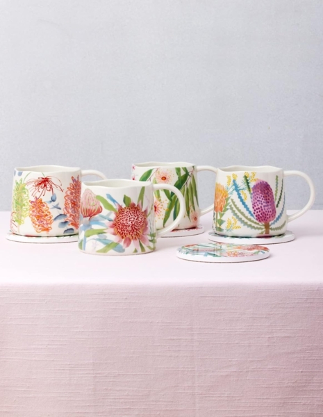 Maxwell & Williams DI0374 Becher 350 ml NATIVE BLOOMS Porzellan Bild 7