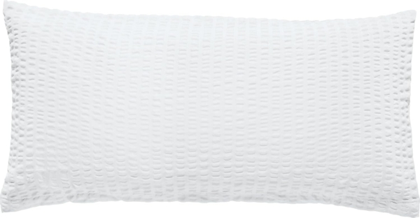 REDBEST Kissenbezüge Kissenbezug "Detroit", (1 Stück), Microfaser-Seersucker Uni