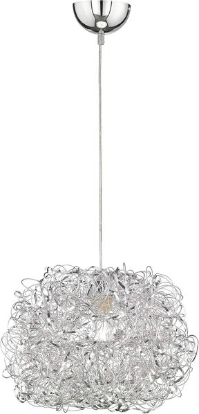 Wofi Hängelampe FORTUNE silber E27
