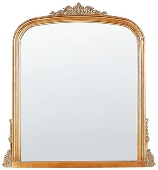 Wandspiegel SUSSEY 75 cm 78 cm Metall Gold