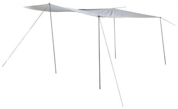 TrendLine Sonnensegel 3x4 m Sonnenschutz 100% Polyester UV Schutz 60+