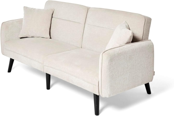 Jahnke SCHLAFSOFA Chillax LINE Boucle Champagner