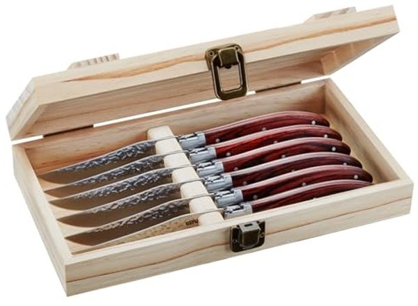 GEFU Steakmesser-Set Rancho, 6 Stück