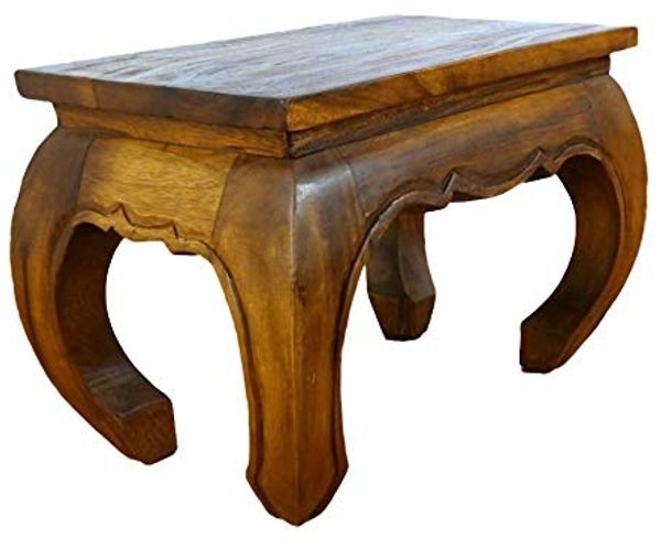 livasia Opiumtisch livasia Opiumtisch, Couchtisch, Beistelltisch Akazie 58x38x41cm