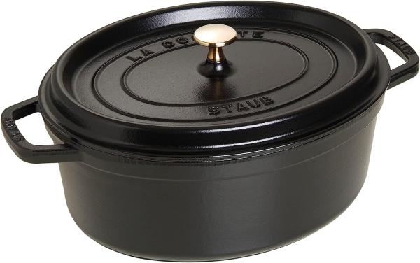 Staub 'Cocotte' Bräter, Gusseisen schwarz, 41 cm, 12 l