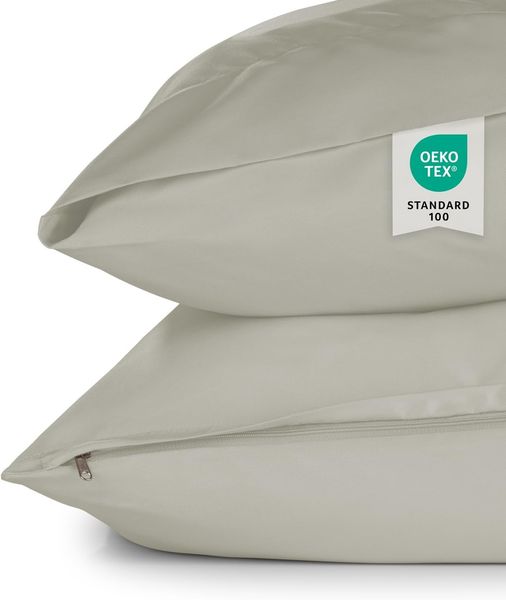 Blumtal Kissenbezüge aus gebürstetem Mikrofaser-Gewebe, (2 Stück), mit Reißverschluss oder Verschlusslasche Bild 4