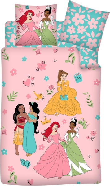 Disney – Bettwäsche-Set mit 1x Bettbezug(140x200cm), 1x Kissenbezug(65x65cm) & 1x Spannbettlaken(90x200cm) Bild 2