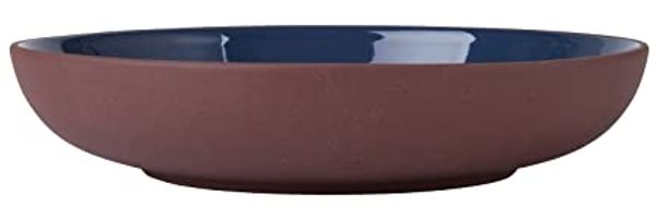 Maxwell & Williams KL0200 Schüssel 22 x 4,5 cm SIENNA flach, Blau, Premium-Keramik