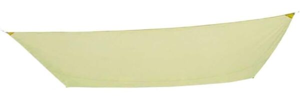 Aktive 61019 Sonnensegel Sonnenschutz UV50 eckig 300x400 cm, creme