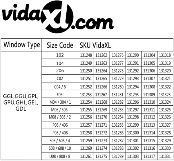vidaXL Verdunkelungsrollo Weiß P08/408 131286 Bild 9