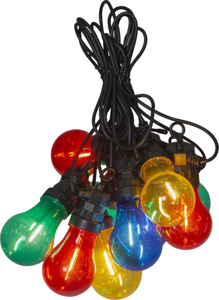 Star LED-Party-Kette 'Circus Filament', 10-teilig,