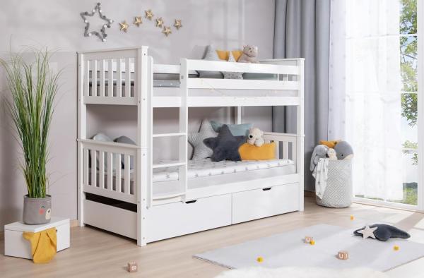 Etagenbett "Sammy" 90x200 Kiefer massiv