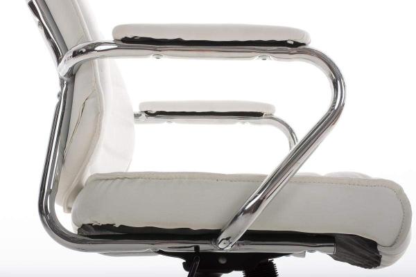 CLP 'Rako V2' Bürostuhl mit Wippfunktion, Kunstleder weiß, max. 120 kg Bild 8