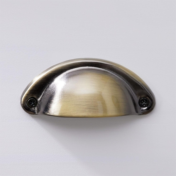 IDIMEX Kommode Vertiko Colmar, Highboard mit 1 Schublade und 2 Türen in Kiefer massiv weiß Bild 7